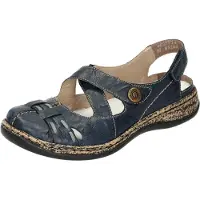Rieker Ballerines à lanières 'Massa-Preston' marine