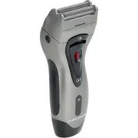Dunlop rasoir électrique hommes - Rasoir électrique 230 V PL multifonctionnel - Tondeuse à barbe hommes avec 2 pièces de coupe rotatives - Tondeuse à cheveux hommes - Tondeuse à poils de nez