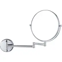 FortiFura Calvi miroir grossissant – rond Ø 20 cm – grossissement 3x – Chrome SW1126036