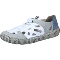 Rieker Chaussure à lacets graphite / greige / blanc cassé