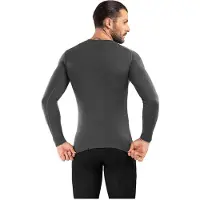 Siroko Srx Compact Long Sleeve Base Layer Gris 2XS-XS Homme