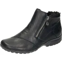 Rieker Boots 'Stiefel Damen L466301 Kunststoff (Synthetik) in schwarz' gris