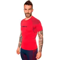 Trangoworld Trilho Short Sleeve T-shirt Rouge S Homme