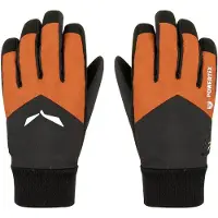 Salewa Powertex Tirolwool Responsive Gloves Orange,Noir M Enfants