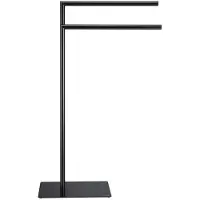 Sealskin Porte-Serviettes Sealskin Tube Noir 2-Espaces