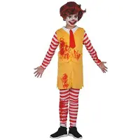 Creaciones Llopis Déguisement Enfant Clown Horror Hamburger
