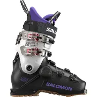 Salomon - Chaussures de ski all-mountain - Shift Alpha Boa 95 W Black/Ultra Violet/Ultra Violet pour Femme en Aluminium - Taille 38-39 - Noir