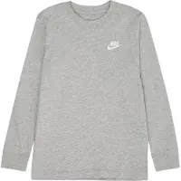 Nike T-Shirt 'FUTURA' gris clair / blanc