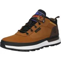 Timberland Baskets hautes 'Field Trekker' cognac / brun foncé / noir