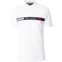 Tommy Hilfiger T-Shirt marine / rouge foncé / blanc