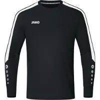Jako T-Shirt fonctionnel 'Power' noir / blanc
