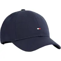 Tommy Hilfiger unisex pour enfant. AU0AU01528 Casquette à logo bleu marine (L/XL), Casuel, Le coton biologique, Durable, mode enfantine