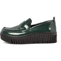 Art pour femme. 1153014WS003_0G3 Mocassins en cuir 1530 vert (38), 3 à 5 cm, Aucun, Casuel