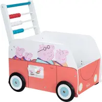 Pipsa Possu Trotteur Bully - Bus à pousser Peppa Pig