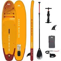 Aqua Marina FUSION iSUP Board Set gonflable Stand Up Paddle Surfboard 330cm SUP