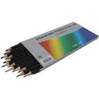 Creativ Company Set de crayons à dessin graphite 12 pièces pour enfants