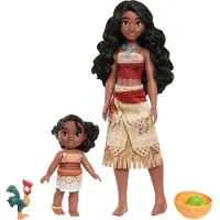 Mattel Lot de 2 poupées Disney Vaiana 2 et Simea sisters