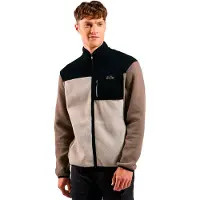 Odlo Essential High Pile Half Zip Fleece Marron,Noir XL Homme