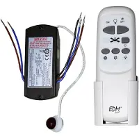 EDM Universal Control For Ceiling Fan Blanc One Size / EU Plug 220V