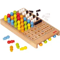 Goki Jeu de réflexion Master Logic - Bois - Marron - 2 joueurs ou plus - A partir de 6 ans