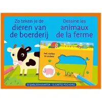 Deltas Cartes modèles - Comment dessiner les animaux de la ferme