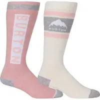 Burton Weekend Midweight Socks 2 Pairs Blanc,Rose EU 34-38 Femme