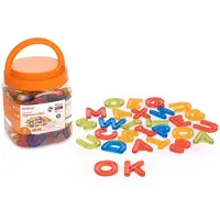 Miniland Mayculous Translucent Letters Orange Enfants