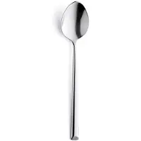 Amefa Dessertlöffel Metropole 19,2 cm (12 Stück), Couverts, Gris