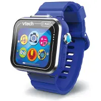 Vtech Montre pour jeunes enfants Kidizoom Smartwatch Max 256 MB Interactive Bleue