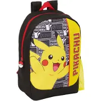 Safta Junior Pokemon Sac à dos Noir Noir One Size