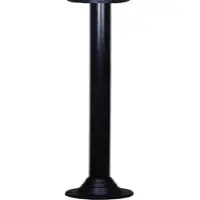 Lyora Lampe de jardin Globe Bolano 191cm. fumée debout