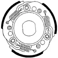 Brenta Moto Brenta 2010 Clutch Cover Gasket Argenté