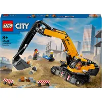 LEGO City Excavateur jaune de construction 60420