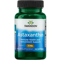 Swanson Health , Astaxanthine, 4 mg, 60 Gélules