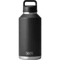 Yeti - Bouteille isotherme - Rambler 64 Oz Bottle Chug Black en Bois - Noir