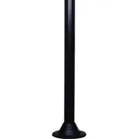 Lyora Lampe de jardin Globe Bolano 251cm. opale debout