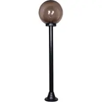 Lyora Lampe ampoule Bolano 126cm. Fumée sur pied
