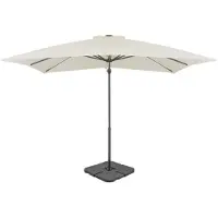 The Living Store Parasol avec pied Sand