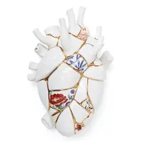 Seletti Vase Kintsugi Amour en fleurs
