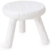 Seletti Tabouret/table d'appoint Milk blanc