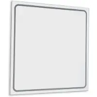 Sapho Gemini II - Miroir avec éclairage LED 900x900 mm GM092