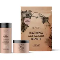 Lakme Pack Teknia Full Defense - Coffret masque régénérant cheveux 50 ml + shampoing 100 ml