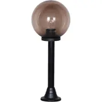 Lyora Lampe boule Bolano 81cm. Fumée sur pied