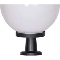 Lyora Lampe globe Bolano 58cm. Opale du piédestal