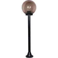 Lyora Lampe ampoule Bolano 121cm. Fumée sur pied