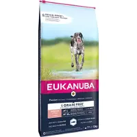Eukanuba Pienso Grain Free Senior grande/très grande race Senior Pescado 12 kg