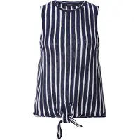Vero Moda Haut 'VMLANA' bleu marine / blanc