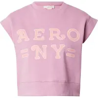 AÈROPOSTALE T-shirt 'NY' mauve / orange clair / blanc