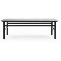 Normann Copenhagen Table basse Grow 70x120cm chêne noir