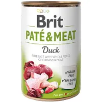 Brit Pate&Meat duck - pâtée de canard pour chiens - 6x400 g